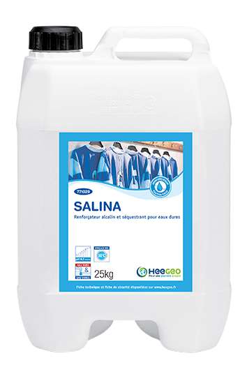 SALINA renforcateur de lavage alcalin          Bidon de 25KG
