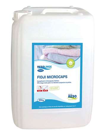 FIDJI MICROCAPS assouplissant à microcapsules fraicheur 20kg