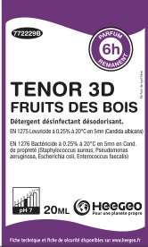 TENOR 3D FRUITS DES BOIS dose de 20 mL COLIS de 250